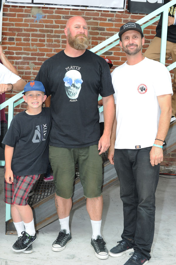 Another ripping family, Gabe Clement and son